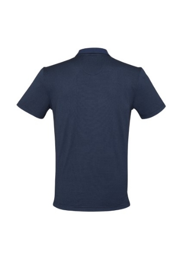 Picture of Biz Collection Mens Shadow Polo Shirt Cotton Rich Soft Feel Cross Dye